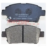 Тормозные колодки дисковые, комплект METZGER 1170586 24779 995857 2 4778 - Изображение 3