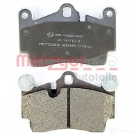 Тормозные колодки дисковые, комплект METZGER 2369 4 4TY6Z1 995462 1170191 - Изображение 3