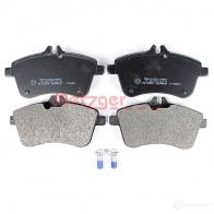 Тормозные колодки дисковые, комплект METZGER 2 3881 X9W7RE 995354 1170083 - Изображение 2