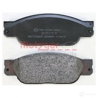 Тормозные колодки дисковые, комплект METZGER AATDQ 995881 2 3423 1170610 - Изображение 3