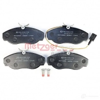 Тормозные колодки дисковые, комплект METZGER 2360 2 TQDLFP 995765 1170494 - Изображение 2