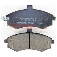 Тормозные колодки дисковые, комплект METZGER MB97Q 2403 1 1170506 995777 - Изображение 3