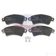 Тормозные колодки дисковые, комплект METZGER 9GQ62 995770 1170499 233 96 - Изображение 2