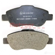 Тормозные колодки дисковые, комплект METZGER 24138 995711 2407 2 1170440 - Изображение 3