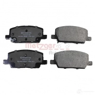 Тормозные колодки дисковые, комплект METZGER 1437583449 J4R6 X 1170924 - Изображение 2