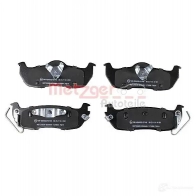 Тормозные колодки дисковые, комплект METZGER 1170884 1437583324 9QA 81C - Изображение 2