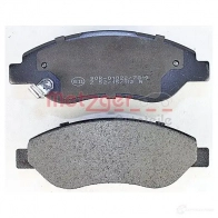 Тормозные колодки дисковые, комплект METZGER 24551 24 550 995925 1170655 - Изображение 3
