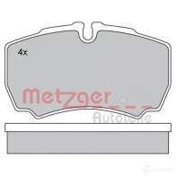 Тормозные колодки дисковые, комплект METZGER Iveco Daily 3 Фургон 29 L 14 136 л.с. 2005 – 2006 OONLO3N 29 123 1170226