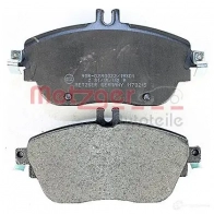 Тормозные колодки дисковые, комплект METZGER QXGPZK 2486 9 1170215 995486 - Изображение 3