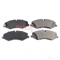Тормозные колодки дисковые, комплект METZGER 1170879 1437594357 WZIZ N - Изображение 2