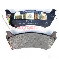 Тормозные колодки дисковые, комплект METZGER 995610 2 3190 1170339 Y7U99 - Изображение 3