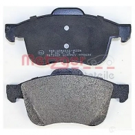 Тормозные колодки дисковые, комплект METZGER 1170636 243 39 OGOSQ0 995907 - Изображение 4