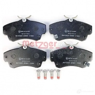Тормозные колодки дисковые, комплект METZGER 235 32 1170459 995730 UEAM9W - Изображение 2
