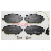 Тормозные колодки дисковые, комплект METZGER 1170634 240 73 995905 BLBVAC - Изображение 2