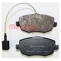 Тормозные колодки дисковые, комплект METZGER 1170634 240 73 995905 BLBVAC - Изображение 3