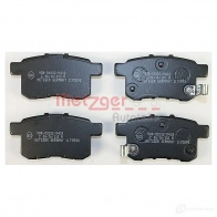 Тормозные колодки дисковые, комплект METZGER 1170593 24 435 995864 24661 - Изображение 2