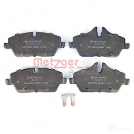 Тормозные колодки дисковые, комплект METZGER 1170055 995326 2391 5 23916 - Изображение 2