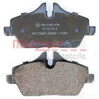 Тормозные колодки дисковые, комплект METZGER 1170055 995326 2391 5 23916 - Изображение 3