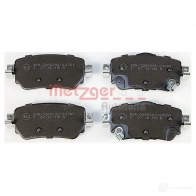 Тормозные колодки дисковые, комплект METZGER 25966 996068 1170802 259 65 - Изображение 2