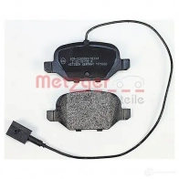 Тормозные колодки дисковые, комплект METZGER 23 601 995771 1170500 25347 - Изображение 3