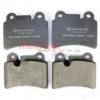 Тормозные колодки дисковые, комплект METZGER 4U7IA9X 2 4097 995679 1170408 - Изображение 2