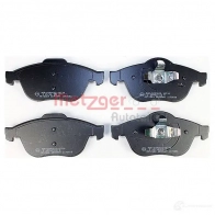 Тормозные колодки дисковые, комплект METZGER 24536 2 3245 1170556 995827 - Изображение 2