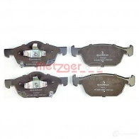 Тормозные колодки дисковые, комплект METZGER 25805 996098 1170832 2580 4 - Изображение 2
