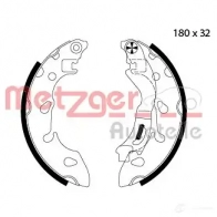 Тормозные колодки METZGER MG 123 Fiat 500 (312) 1 Хэтчбек 1.3 D Multijet 75 л.с. 2007 – 2025 4250032534547 J9FF J