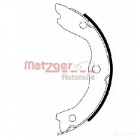 Тормозные колодки METZGER 4250032444037 1012010 MG 993 2U NUWSI - Изображение 1
