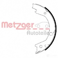 Барабанные колодки METZGER 4250032403058 HQ DW1C Hyundai Tucson (JM) 1 Кроссовер 2.0 CRDi 136 л.с. 2006 – 2010 MG 225