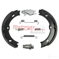 Барабанные колодки METZGER 4062101000637 0152008 Mercedes Sprinter (906) 2 Кабина с шасси 2.1 (3,5T) 316 CDI 4x4 (9031. 9033. 9035. 9031. 9033. 163 л.с. 2009 – 2024 3UR JAVO