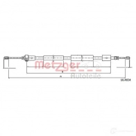 Трос ручника METZGER 8 30QW Citroen Xsara Picasso 1 (N68) Минивэн 2.0 HDi 90 л.с. 1999 – 2025 10.4654 4250032421410