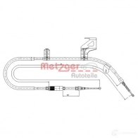 Трос ручника METZGER Skoda Superb 4250032442576 FW6 H2 10.9041
