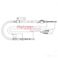 Трос ручника METZGER 4250032462369 K S5TC Mazda 17.0588