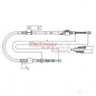 Трос ручника METZGER Mazda 17.0589 4250032462376 9S DA6