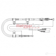 Трос ручника, стояночного тормоза METZGER 4250032409074 170578 Mazda TV2 THDA