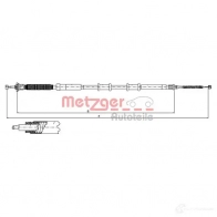 Трос ручника METZGER 12.0718 4250032460150 S2C6 R6 996249