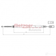 Трос ручника METZGER Citroen Jumpy 1 (BS, BU, U6) 1994 – 2006 JT6 73 10.4719 4250032436377