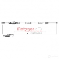 Трос ручника METZGER 4250032424138 Opel Vivaro (A) 1 Автобус 1.9 DTI (F7) 101 л.с. 2001 – 2025 11.6804 Q4 0O8OA