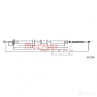 Трос ручника METZGER Fiat Panda 12.0766 4250032529567 5H4Y8 A9