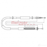Трос ручника METZGER TC PM2 4250032506926 996253 12.0722