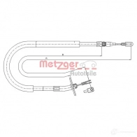 Трос ручника METZGER BJ1 GQ7 Mercedes Sprinter (904) 1 Автобус 2.1 411 CDI 109 л.с. 2000 – 2006 10.9880 4250032436186