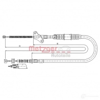 Трос ручника METZGER TY JUV 4250032425951 17.2723 Opel Frontera