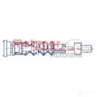 Трос ручника METZGER 4250032427610 1H352A B 11.5766 994639 - Изображение 2