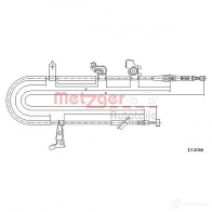 Трос ручника METZGER Fiat Sedici 17.5066 T 5ZP71L 4250032606428