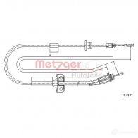 Трос ручника METZGER 10.8187 71YO G Volvo 4250032514815