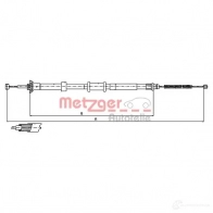 Трос ручника METZGER GH O8LML Ford KA 2 (CCU, RU8) 2008 – 2016 4250032413521 12.0764