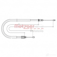 Трос ручника METZGER 4250032424275 Renault Scenic (JA, FA) 1 Минивэн 1.6 BiFuel 102 л.с. 2001 – 2003 10.6699 QQHCF X9