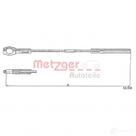 Трос сцепления METZGER 10.304 993233 4250032400682 JJB SH