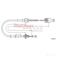 Трос сцепления METZGER GUJ0 D Nissan Sunny (Y10) 3 1990 – 2000 18.0032 4250032412784